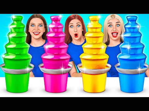 Видео: 24 часа едим еду одного цвета Челлендж #8 от Multi DO Fun Challenge