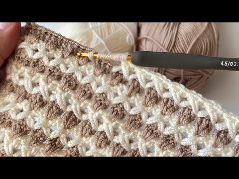 Видео: Здесь начинающие вязальщицы!!! Этот узор должен связать каждый😍 Простая схема вязания спицами/