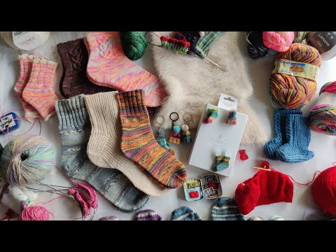 Видео: ВЛОГ 3/24 Готовые работы Вязальные встречи Новая пряжа Ярмарки, концерты, лекции