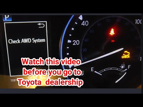 Видео: Как починить систему полного привода Toyota