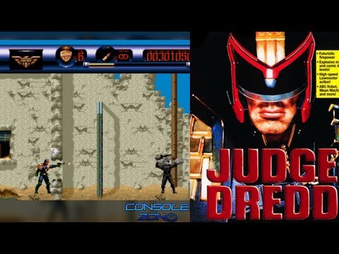 Видео: Judge Dredd (Судья Дредд) - прохождение игры (Sega Mega Drive)