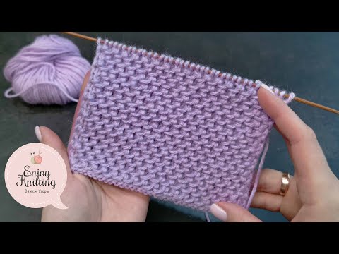 Видео: ПРОСТОЙ Узор спицами для Кардигана/Пальто | Coat/Cardigan knitting Pattern