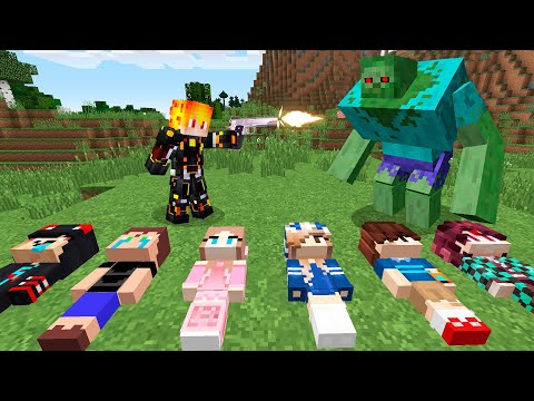 Видео: Я ОТОБРАЛ ДЕТЕЙ У ЗОМБИ МУТАНТА В МАЙНКРАФТ ! Алексбой Minecraft