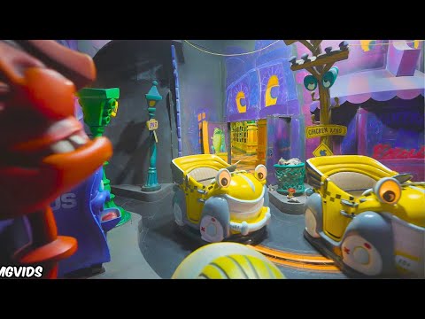 Видео: Включён свет — мультфильм «Кролика Роджера» | Диснейленд, Калифорния | 4K 60 кадров в секунду