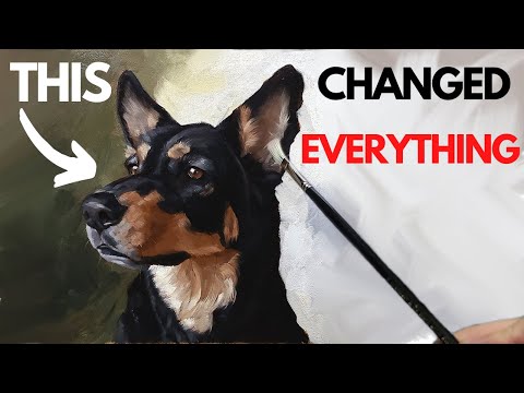 Видео: Эта картина изменила мой подход к рисованию (навсегда) \\ Процесс масляной живописи