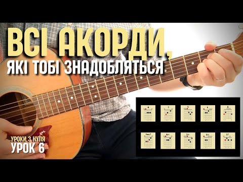 Видео: Урок 6. Як швидко переставляти акорди. Частина друга.
