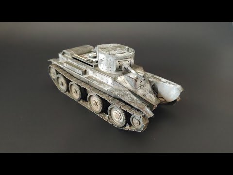Видео: БТ-5 "Звезда" 1/35 (Весенний) - Сборная модель
