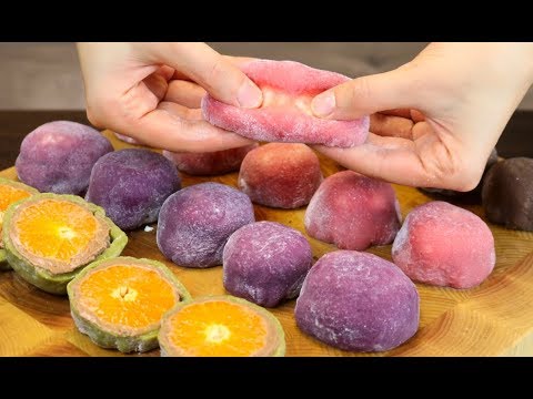 Видео: Японские пирожные МОТИ (мочи), рецепт популярного японского десерта Mochi в домашних условиях