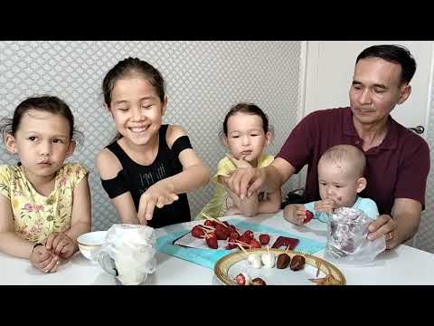 Видео: КЛУБНИКА В ШОКОЛАДЕ / #cooking #асхана #казакшарецепт #қазақшарецепт #челлендж #влог