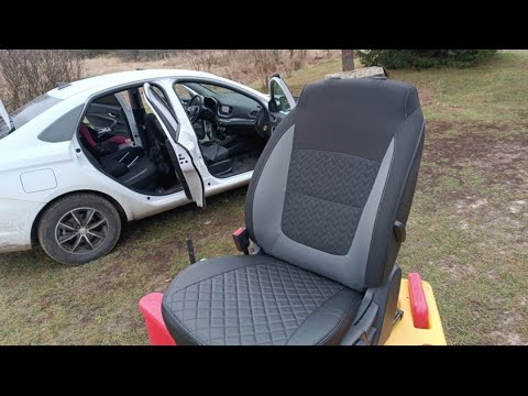 Видео: LADA Vesta,,,идеальные чехлы всех времён !!! И где купить ?!?!?!