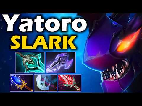 Видео: Яторо на Сларке, КОШМАР ПАБОВ! - Yatoro Slark 7.37 ДОТА 2