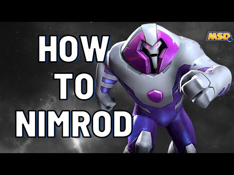 Видео: Как эффективно использовать Нимрода и сражаться с ним | Marvel: Битва чемпионов