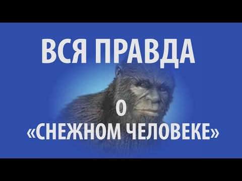 Видео: Вся правда о снежном человеке!