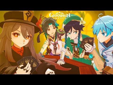 Видео: УСТРОИЛИ КАРТОЧНЫЙ ТУРНИР В GENSHIN IMPACT!  @cblp  @Sakuraai1 @knuppe1@SinFist  ​