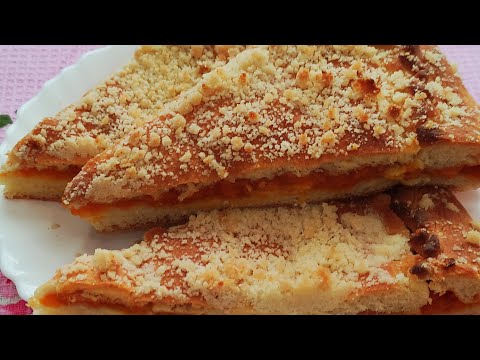 Видео: Татарский пирог с курагой. Очень вкусный пирог.