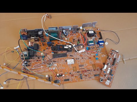 Видео: Платы из копира Canon на радиодетали