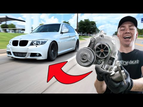 Видео: Я установил BIG A$$ TURBOS на BMW 335I (700 л.с.+) | F54 Super-TD04 Twin Turbos для BMW N54