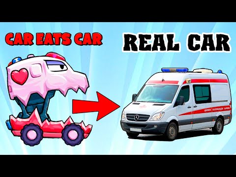 Видео: Машины из Car Eats Car 3 в Реальной Жизни