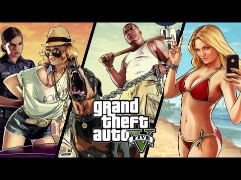 Видео: Grand Theft Auto V. Первый Взгляд от Брейна. XBOX 360