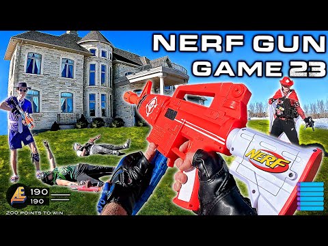 Видео: NERF GUN GAME 23.0 | БИТВА ЗА ОСОБНЯК ОТ ПЕРВОГО ЛИЦА!