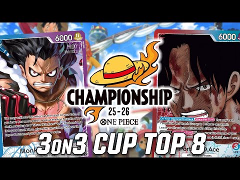 Видео: [OP13] OP13 Эйс против OP11 Луффи || Карточная игра 3 на 3 Autumn Cup Osaka One Piece