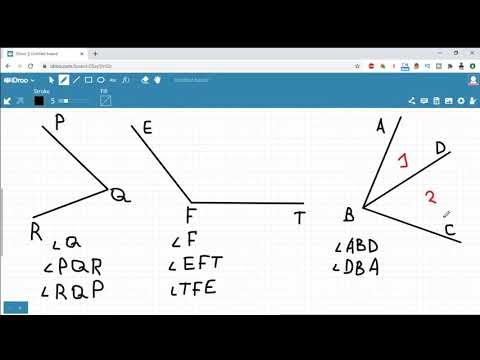 Видео: Угол. Обозначение угла