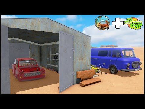 Видео: My Summer Car В THE LONG DRIVE! Соберем ТАЧКУ!