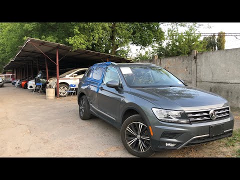 Видео: VW Tiguan 2018 SEL из Америки. Авто из США с подтверждённым пробегом.