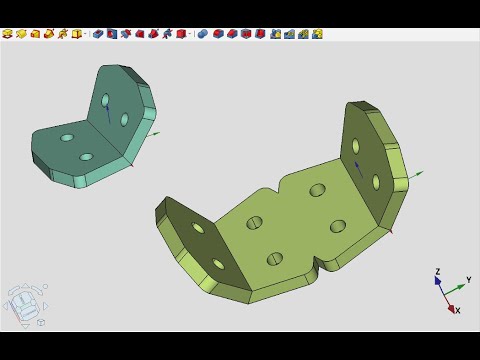 Видео: 23. FreeCAD 1.0  Проверить эскиз. Отразить эскиз зеркально. Создать клон. Проверка геометрии