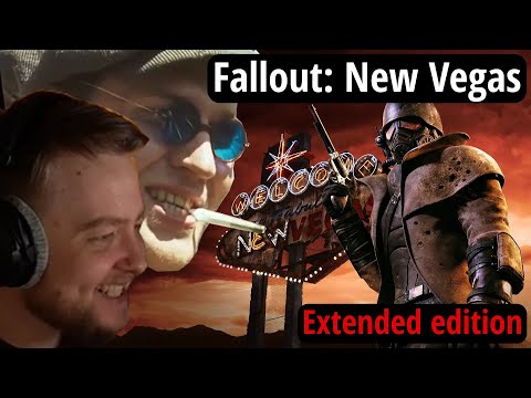 Видео: Jeens впервые пробует сборку Fallout: New Vegas (Extended edition) | НАРЕЗКА