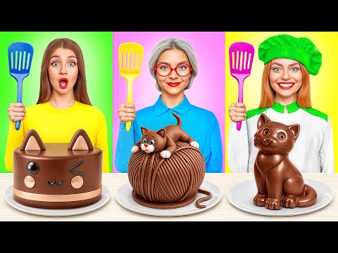 Видео: Кулинарный Челлендж: Я против Бабушки | Смешные Рецепты с Едой Multi DO Challenge