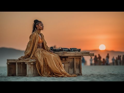 Видео: Афро Хаус Закат | Глубокие Мелодичные Вибрации | Золотые Пустынные Грувы