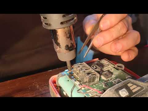 Видео: очередной ремонт батареи Днипро на 4 ампера