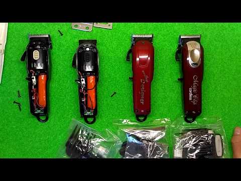 Видео: Сравнение машинок WAHL cordless: Super Taper, Designer, Magic Clip