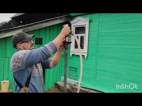 Видео: Абиссинская скважина с Божьей помощью. Отец Георгий в качестве помбура.