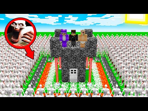 Видео: АРМИЯ 10000 SCP 096 СКРОМНИК НАПАЛА НА ДОМ НУБА ПРО И ДЕВУШКИ В МАЙНКРАФТ! SCP FOUND MINECRAFT