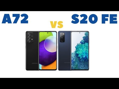 Видео: Сравнение Samsung A72 и Samsung S20 FE / Стоит ли переплачивать ?