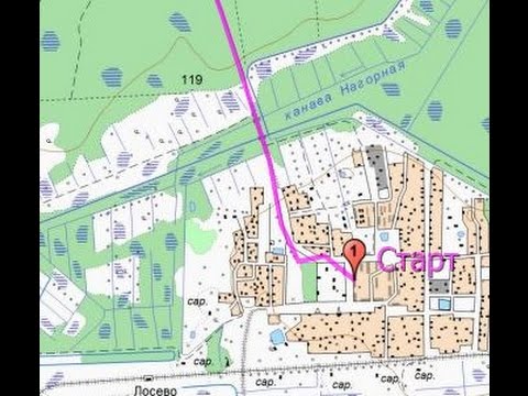 Видео: Построение маршрута похода выходного дня в SAS-Planet. Часть 3