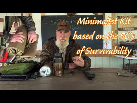 Видео: Минимальный набор для выживания, основанный на менталитете 5C