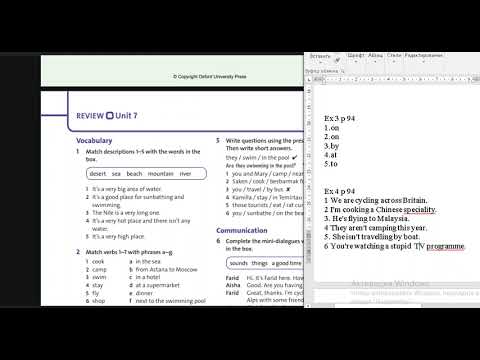 Видео: Ағылшын тілі 5 сынып 94-95 бет/English plus grade 5 p 94-95