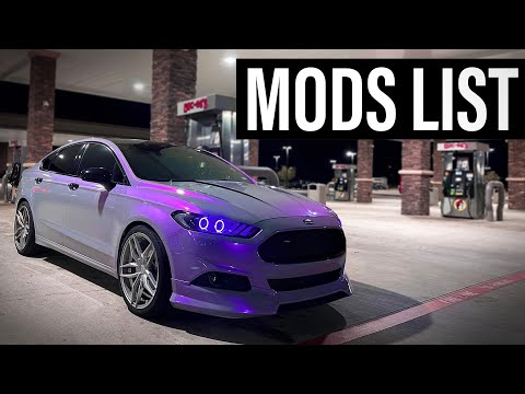 Видео: СПИСОК МОДОВ FORD FUSION!