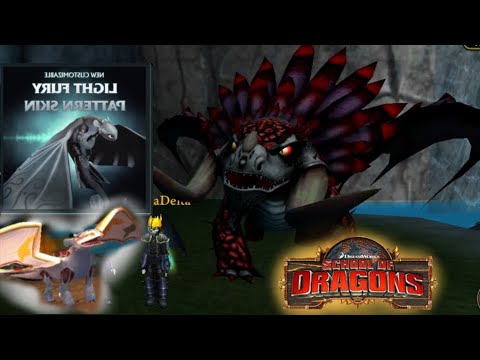 Видео: School of Dragons (SoD) расматриваем новые скины на дневную фурию