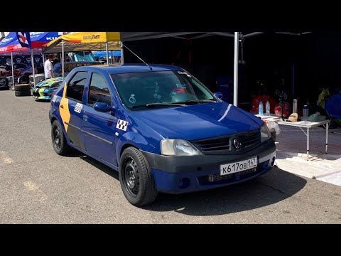 Видео: ЛОГАН НА ЗАДНЕМ ПРИВОДЕ 350 СИЛ НА 2JZ! Валим боком на DRIFT EXPO