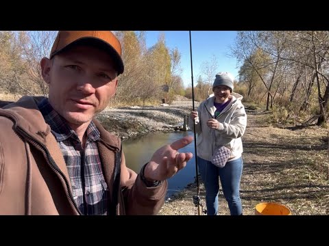 Видео: Отдых на природе  и ловлей форели.