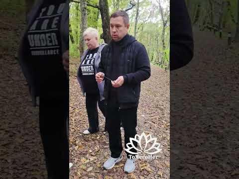 Видео: Работа с биолокационными рамками на месте силы || Космоэнергетика