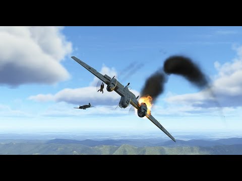 Видео: Як-7Б против , против Bf 110 E-2. Драма! Нужно больше драмы!