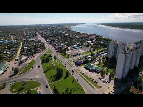 Видео: Аэросъёмка .Прекрасны  город  Нижневартовск. 2023 год