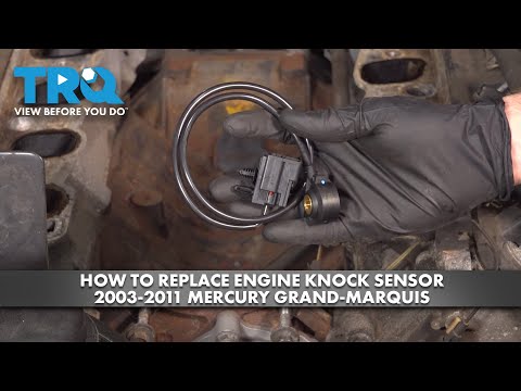 Видео: Как заменить датчик детонации двигателя Mercury Grand Marquis 2003-2011