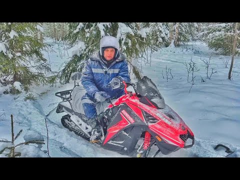 Видео: ВЗЯЛ СНЕГОХОД Sharmax SN-280 Pro