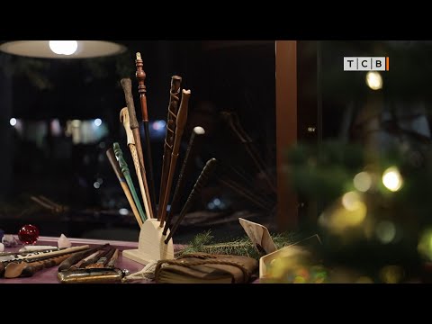 Видео: Настоящие волшебные палочки. Лавка Оливандера в Тирасполе